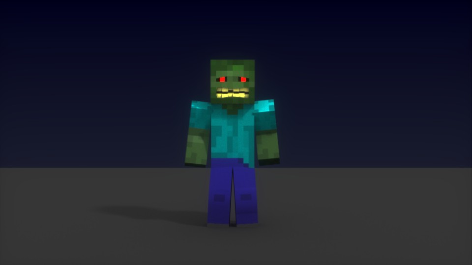 Minecraft Zombie rig preview image 3